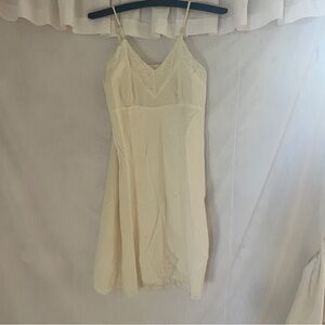 Antique white slip dress